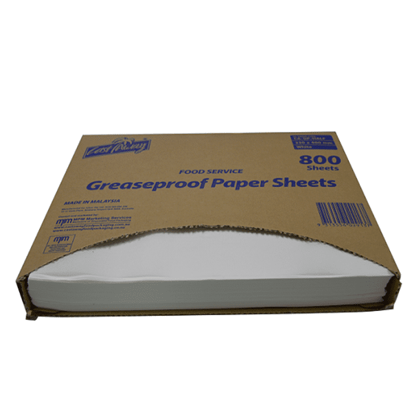 Greaseproof Paper Half Sheets